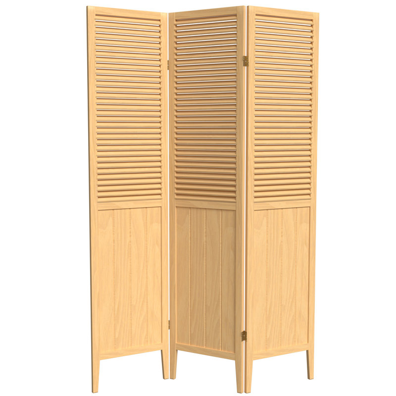 Cloison pliante Sanson, 3, Naturel