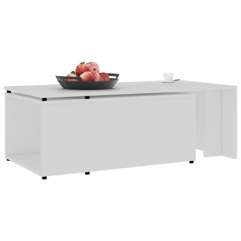 Table basse Aldos, Blanc
