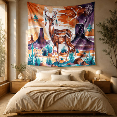 Tapisserie murale Southwestern Animals Deer 19
