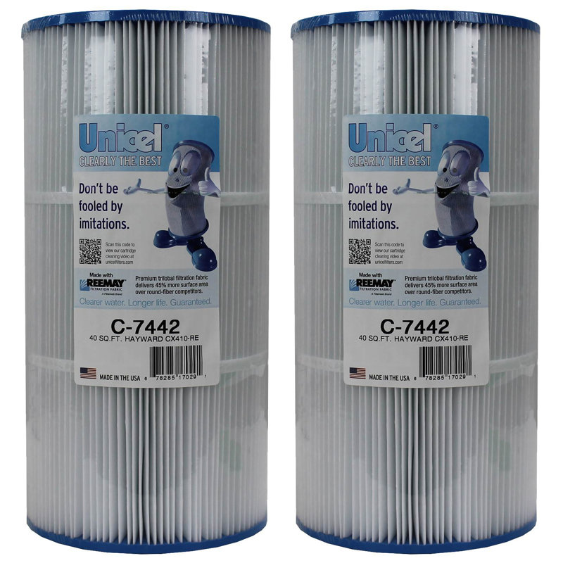 2) NEW Unicel C-7442 Spa Replacement Cartridge Filters Sq Ft Hayward Easy Clear