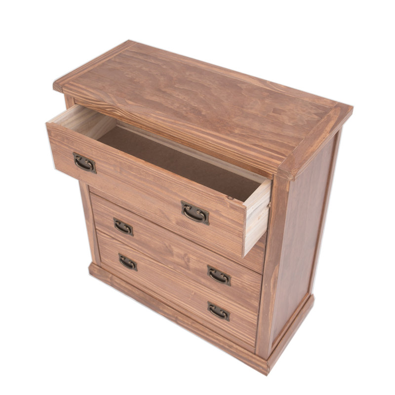 Franklin 90cm W 4 - Drawer Chest of Drawers