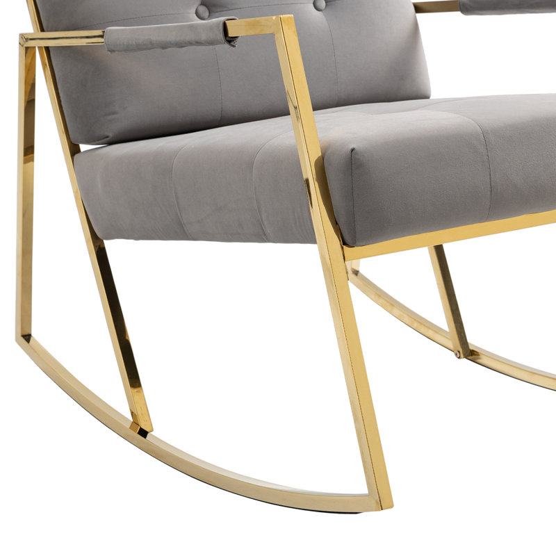 Rocking Chair, Gray
