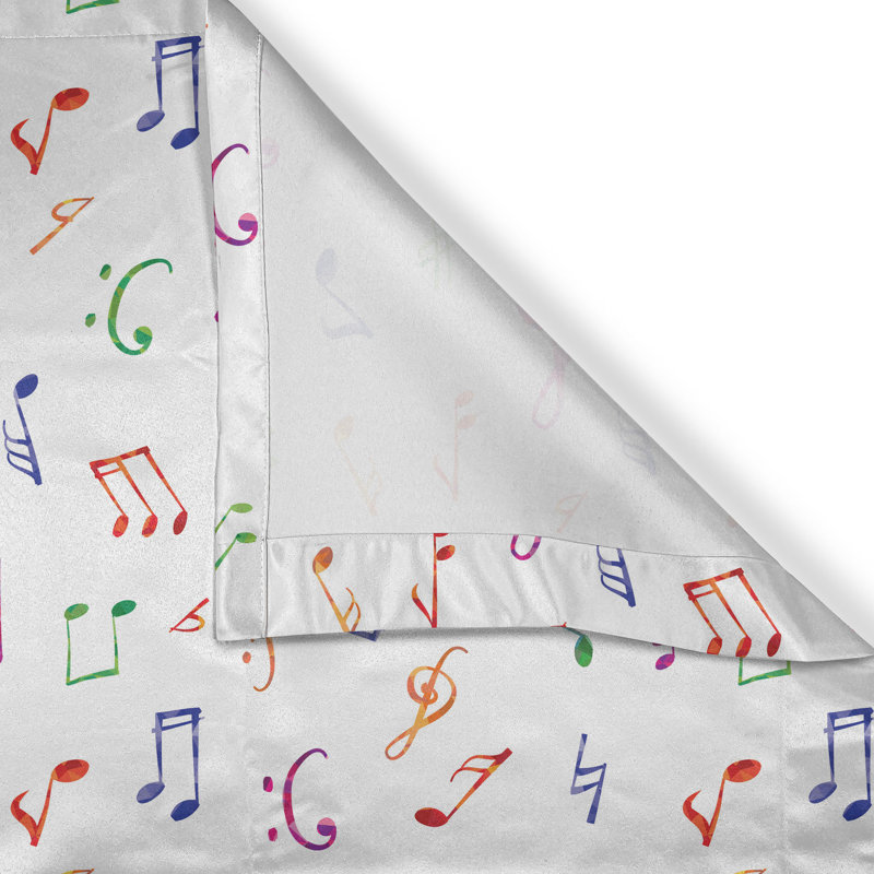 Semi Sheer Curtain Pair