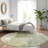 Machine Washable Indoor/Outdoor Xhevrie Aloe Rug-2075756252
