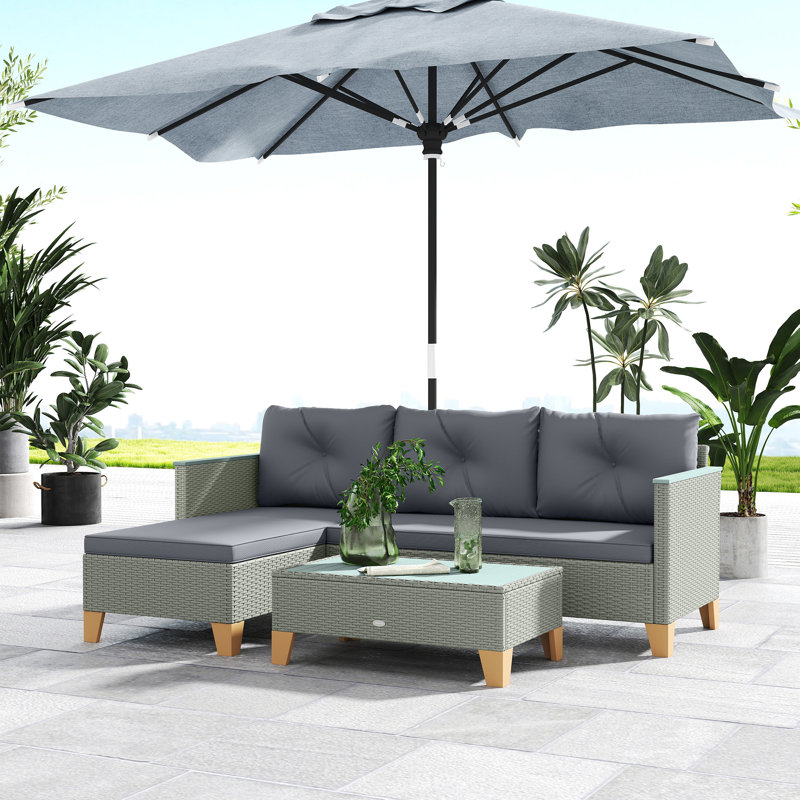 Modular Sofa, Grey, Grey