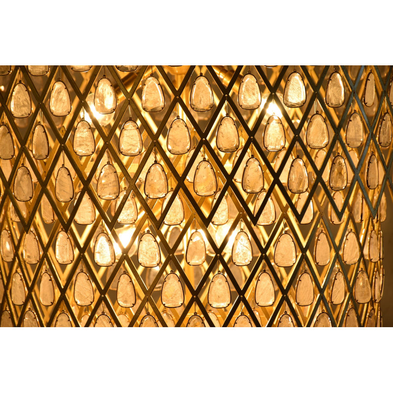 17 - Light Chandelier, 17, 30" H x 48" W x 48" D