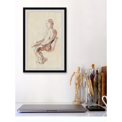 «Take The Risque», reproduction encadrée
