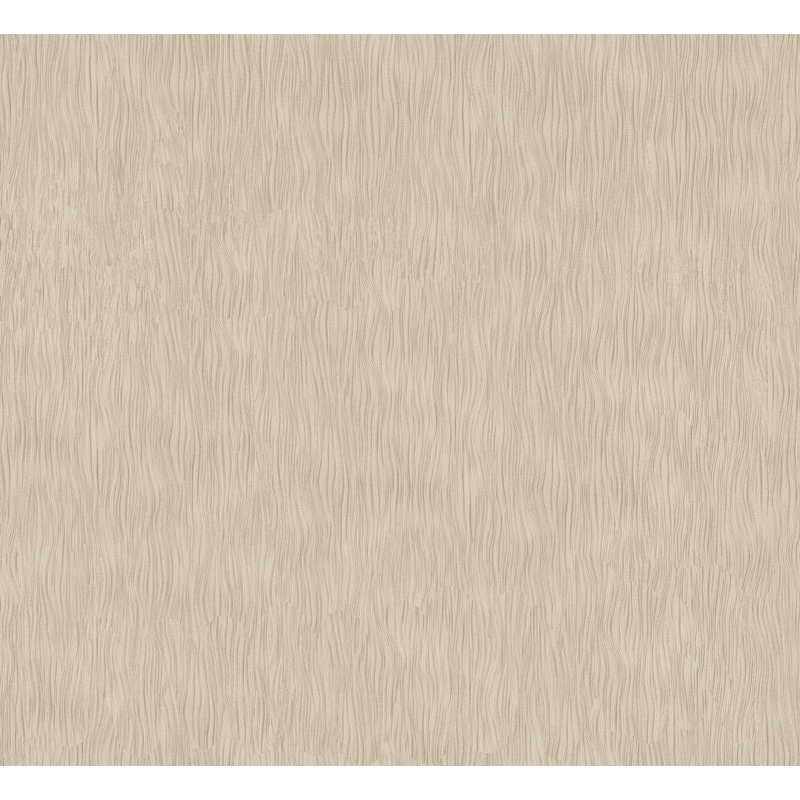 Minoris Textured River Effect Wallpaper Roll, Beige