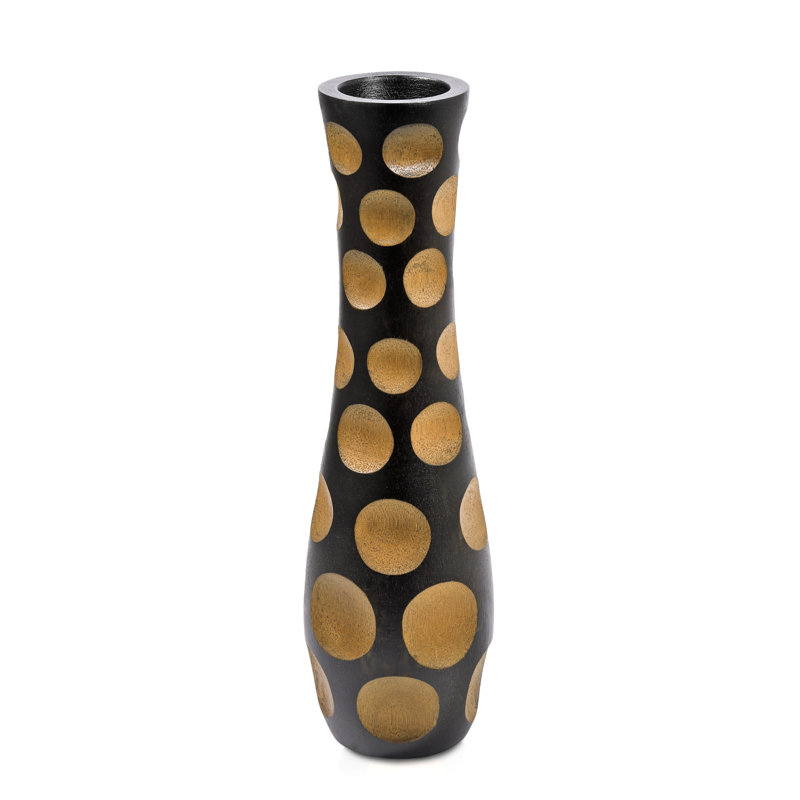 Amayia Handmade Wood Table Vase