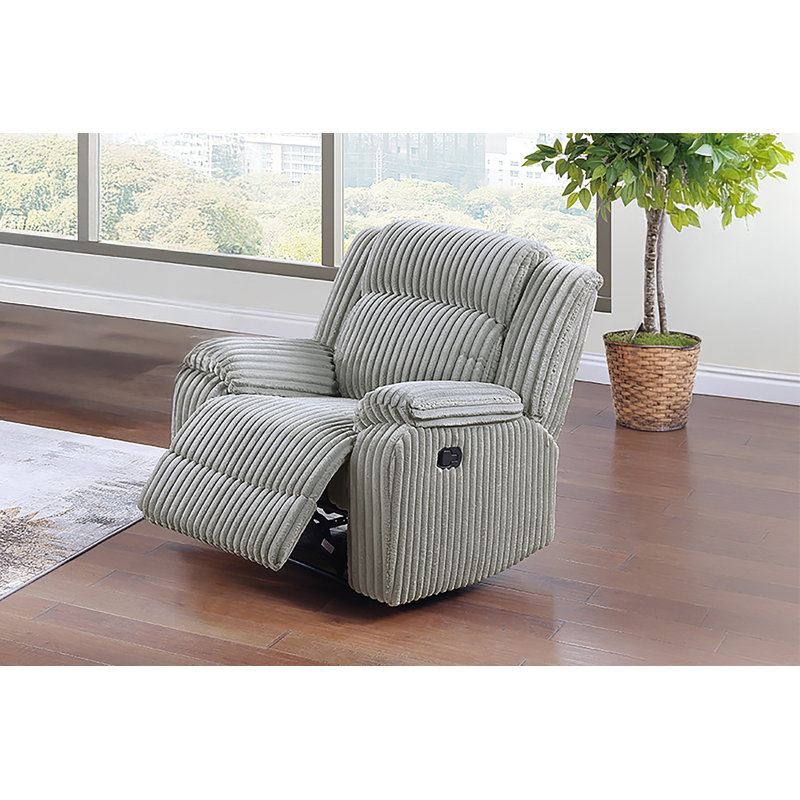Fauteuil inclinable 1 pièce, Gris
