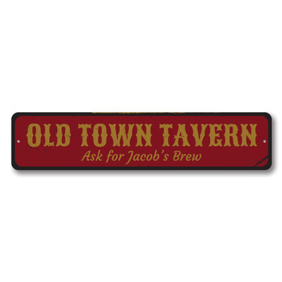 Old Town Tavern Aluminum Sign