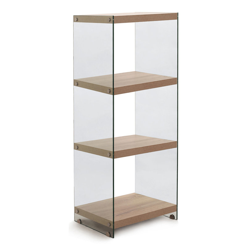 Duffy 120cm H Standard Bookcase, 120cm H x 49cm W x 29.5cm D