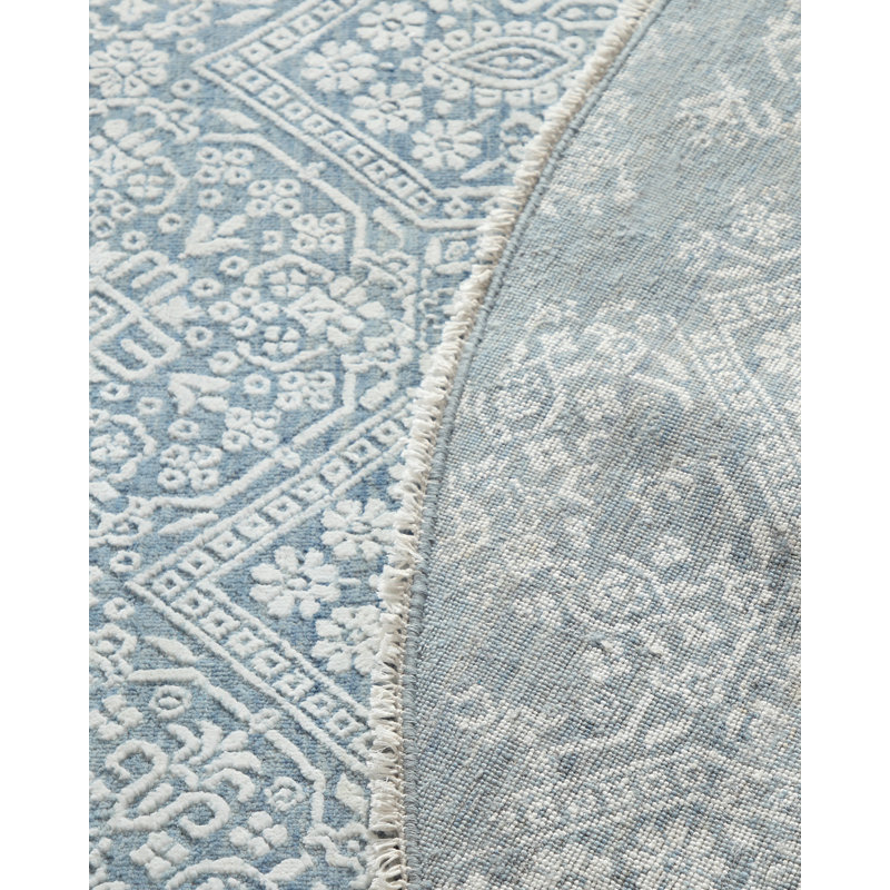 Modern One-of-a-Kind 8' Hand Knotted Area Rug