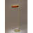 Omma Floor Lamp - LED - Gold Finish - Natural Cherry Shade-75313074-75313071