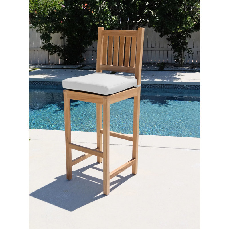 Tabouret de bar 30 po Huntington, Sunbrella® blanc