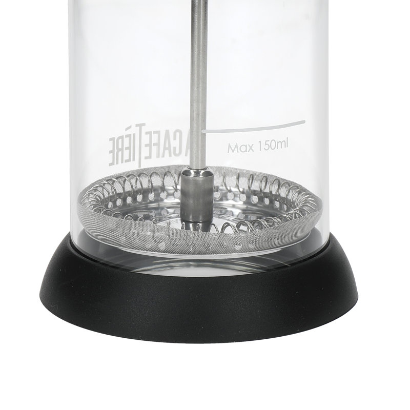 La Cafetière Glass Manual Milk Frother