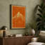 Mountain Peak Minimalist - Wrapped Canvas-416453215-416453207