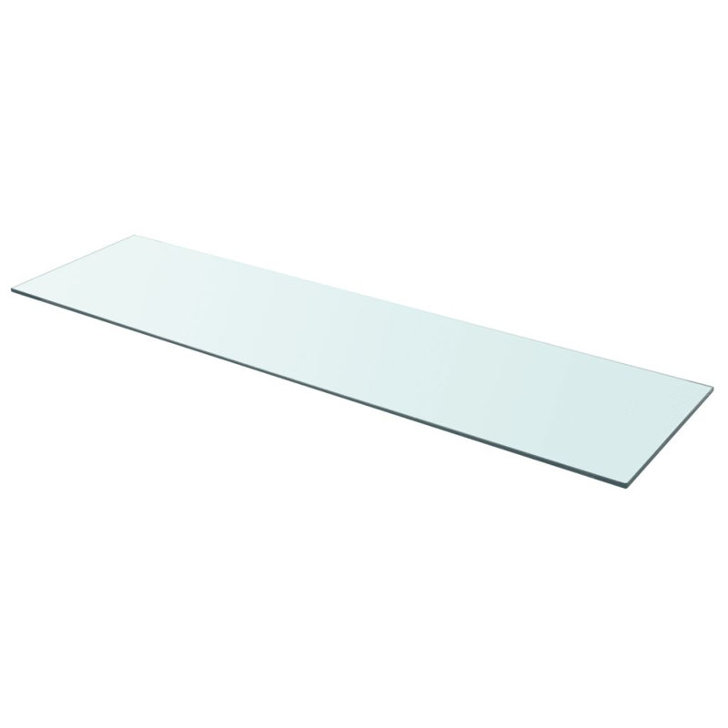 Tablette en verre, H 0,31 po x l 43,3 po x P 11,8 po