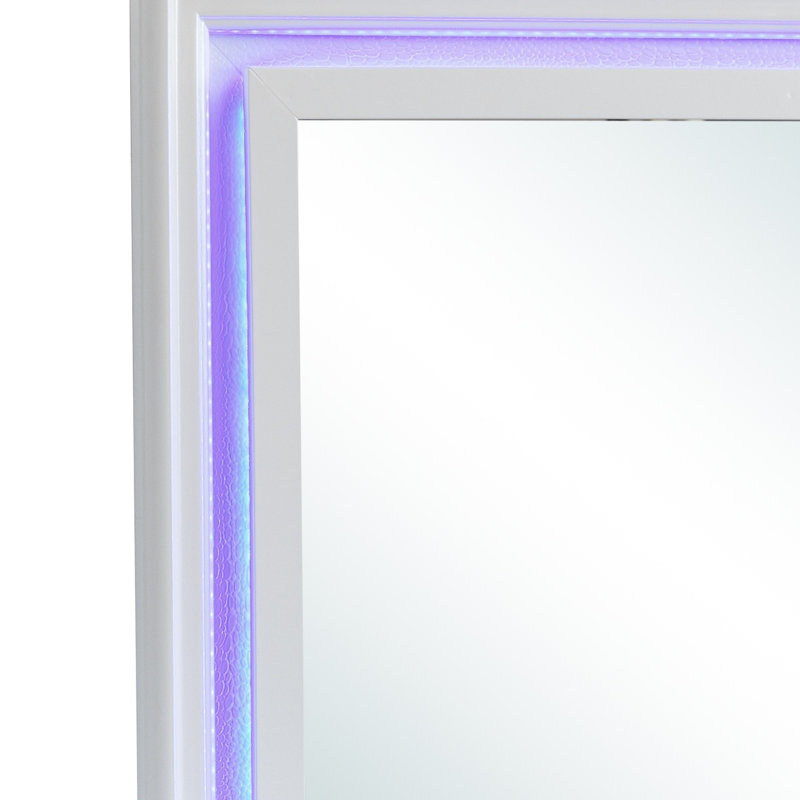 Miroir Lorana G6590-m22, champagne argenté, Champagne