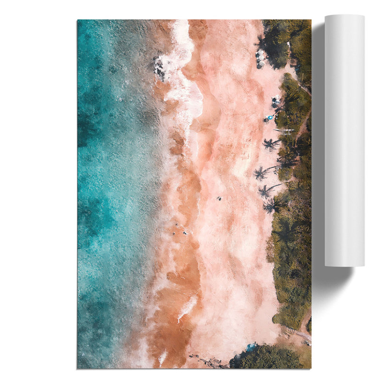 Beach In Maui Hawaii - No Frame Print, 42cm H x 30cm W x 0.1cm D