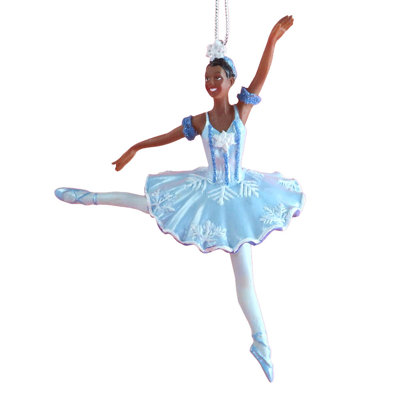 Snowflake 4'' Hanging Figurine Ornament