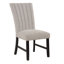 Magnifique table de salle à manger en marbre véritable 6X Chaises d'appoint en tissu gris Boucle