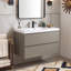 Meuble-lavabo suspendu de 91 cm (36 po), armoire en mélamine de bois avec lavabo intégré en résine et carbonate de calcium, préassemblé-729679325-729679326