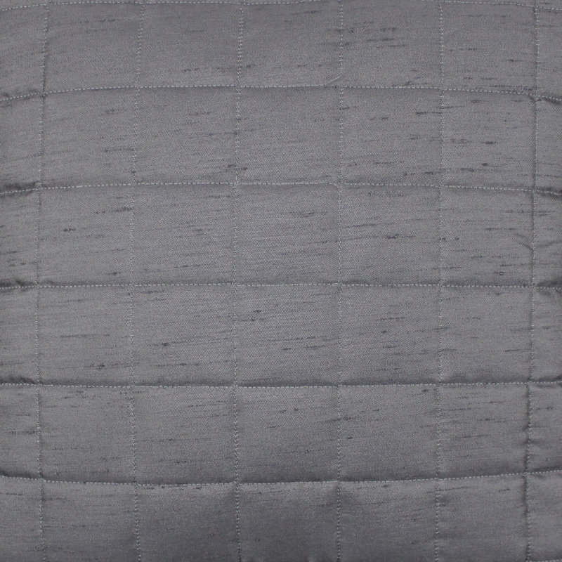 Bloxom Square Cushion Cover, Charcoal Grey, 60 x 60cm