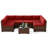 6 Person Rattan Sectional Seating Group With Cushions & Furniture Cover-190579026-171185839
