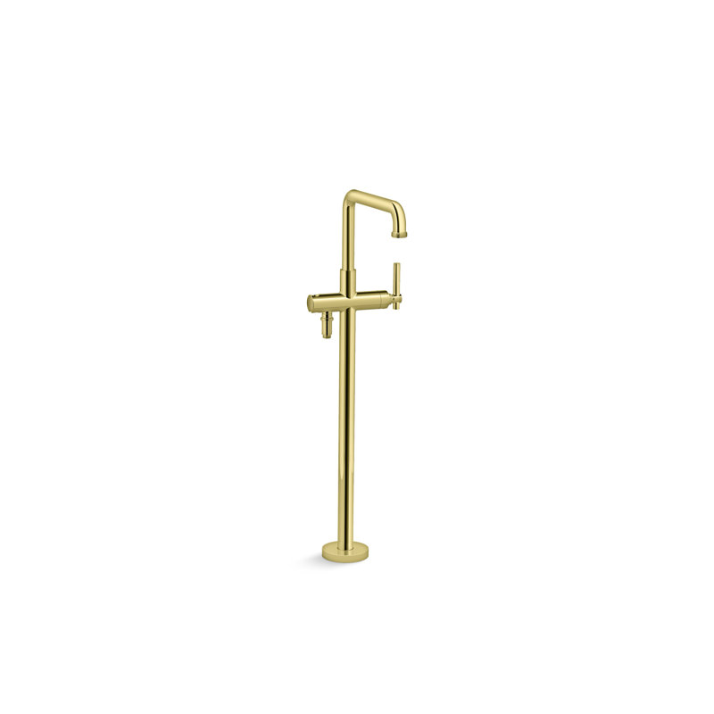 Central Park West™ Freestanding Bath Faucet, Less Handshower, Unlacquered Brass