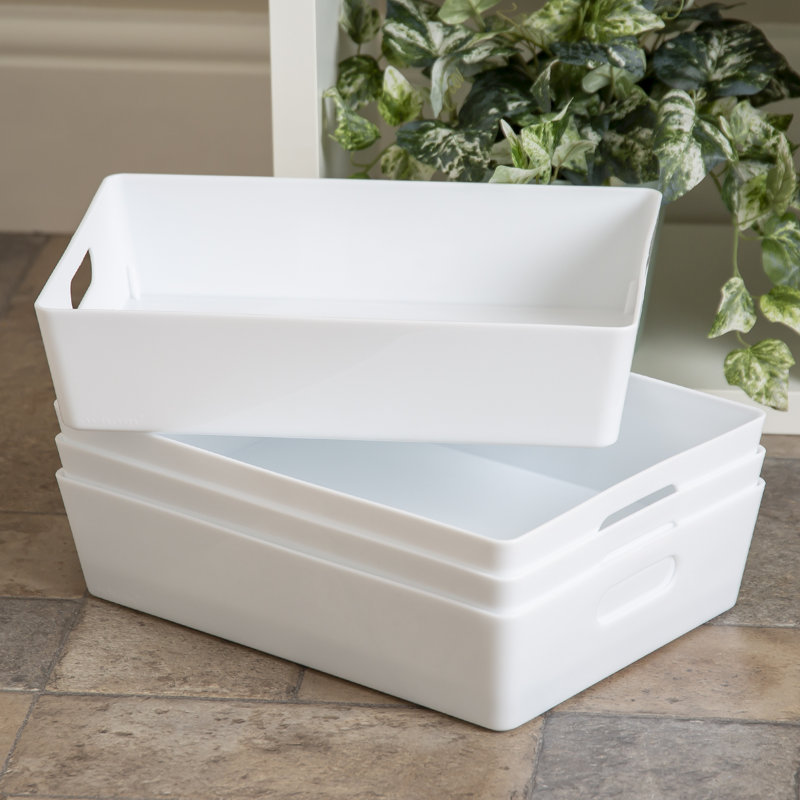 Wham Studio Basket 5.01Rectangular, White