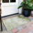 Machine Washable Indoor/Outdoor Xhevrie Sage Rug-1582998136
