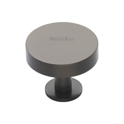 Heritage Brass Heritage Cabinet Knob Disc Design with Base