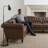 Reversible L-Shaped Sectional Sofa - 5-Seater Chesterfield Style PU Leather Couch With Nailhead Trim For Living Room Or Large Spaces-1375131443