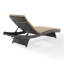 Chaise longue inclinable avec coussin Genieve-570326205
