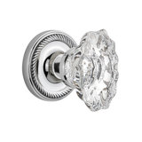 Rope Rosette with Chateau Door Knob
