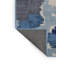 Tapis bleu soyeux et moelleux-1579797641