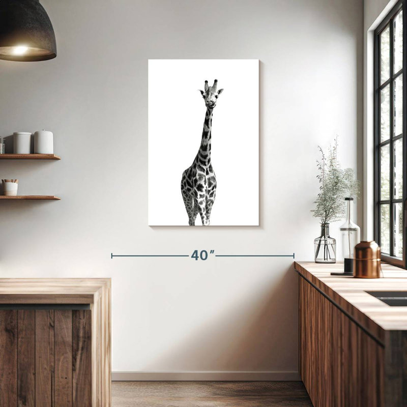 Brampt Long Necked Giraffe, 36" H x 24" W