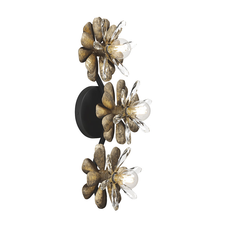 Giselle 3-Light Wall Sconce in Delphine