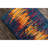 Cloral Authentic Hand-Tufted Handmade Navy, Orange & Gold Modern Abstract Horizon Wool Area Rug-1105331310
