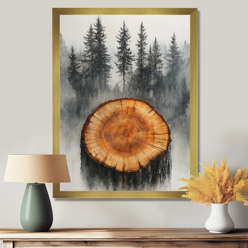 Windhaven - Farm Wall Art, H 32 po x l 16 po, Picture Framed, Doré