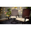 Chaise de terrasse avec coussin Argirios
