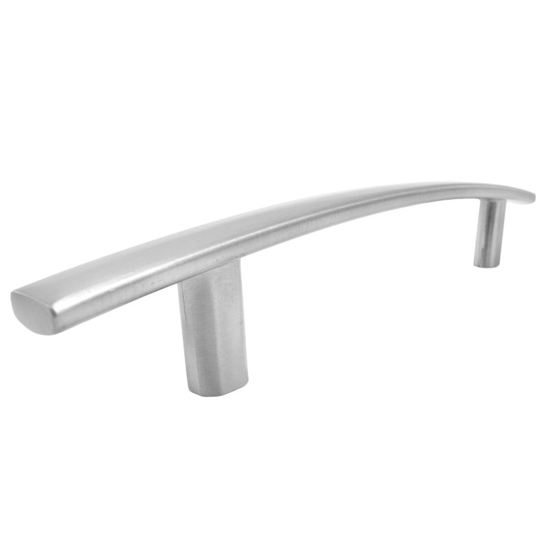 Metro Arch 5-inch Brushed Nickel Cabinet Pull