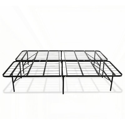 Base de plateforme en acier noir