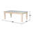 Lowell Solid Wood Coffee Table