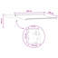 VidaXL 250cm W x 200cm D Polyester Cover Retractable Patio Awning