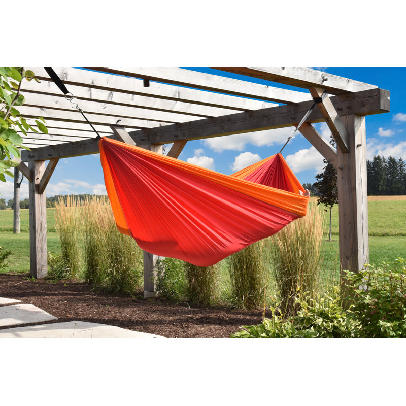 Hamac de camping double Kylee Parachute, Double, Punch / pêche