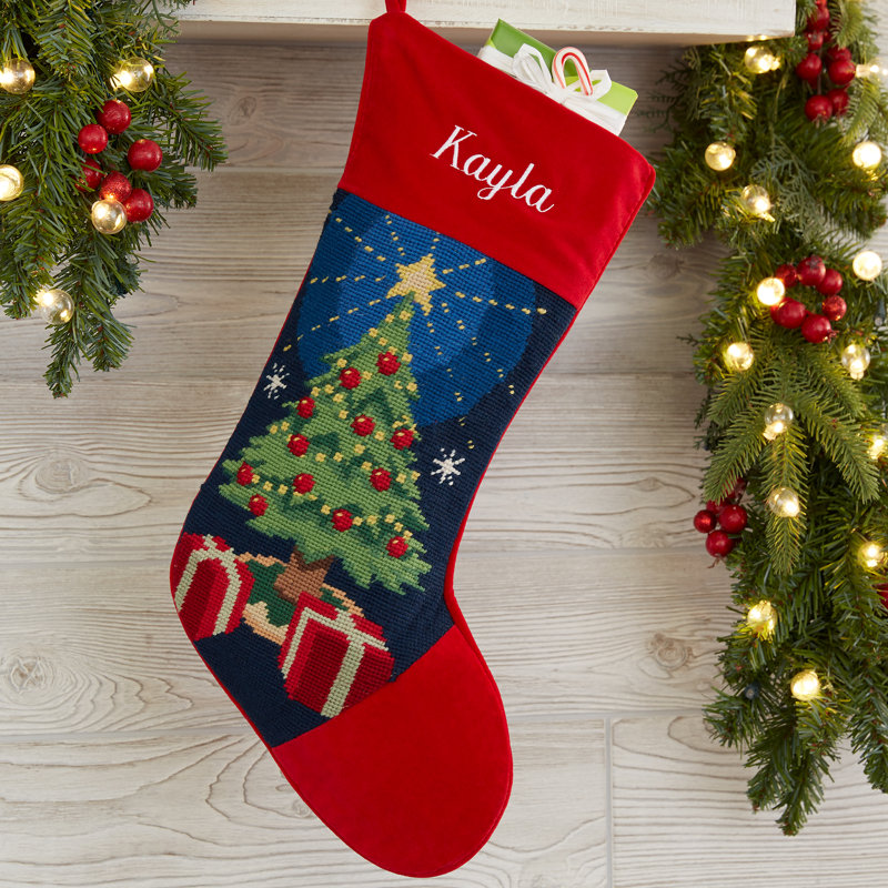 Arbre de Noël bas de Noël personnalisé, Oui