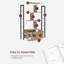 Andjoua 154.5cm H x 74cm W Bookcase-1423705773
