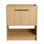 Meuble-lavabo autoportant de 30 po, armoire de contreplaqué à 2 portes, facile à entretenir et à eau, assemblage simple, conception américaine, meuble-lavabo en chêne avec portes, armoire de salle de bain, construction, Scratch Water-,-1321467918-1321467919